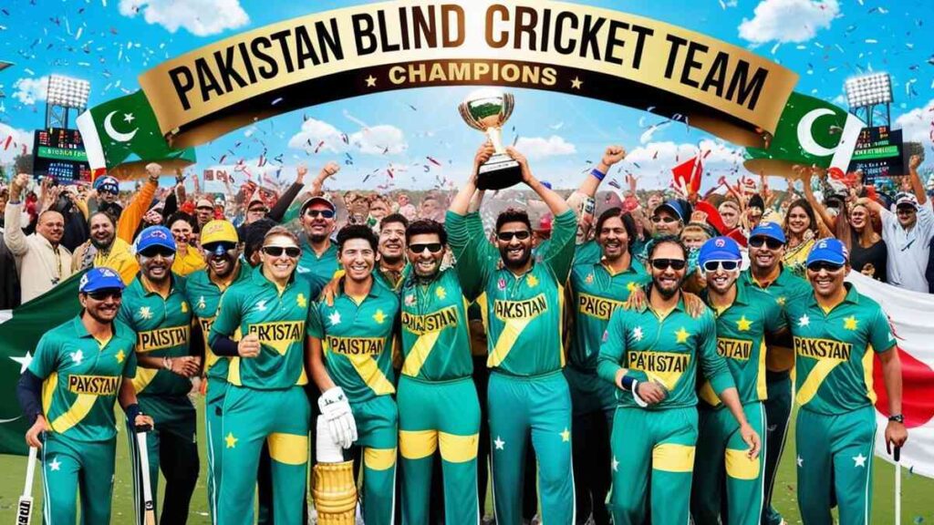 Pakistan Blind Cricket Team Wins